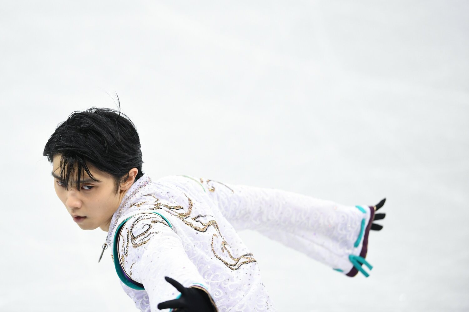 平昌五輪で金メダルに輝いたフリー『SEIMEI』の演技　©Asami Enomoto/JMPA