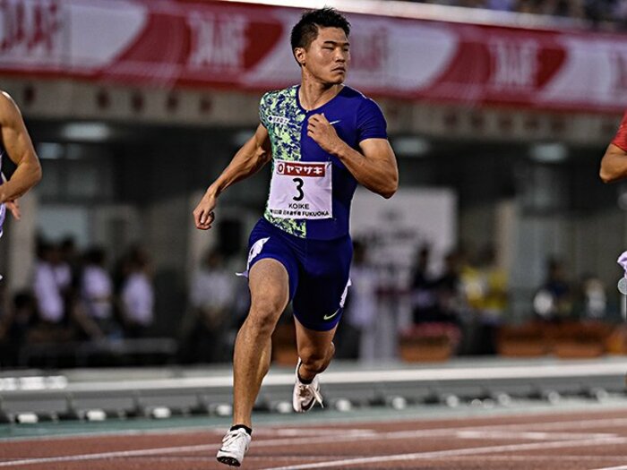サニブラウンも桐生も本気は決勝で。“第3の男”も絶好調の激戦男子100m。<Number Web> photograph by Nanae Suzuki