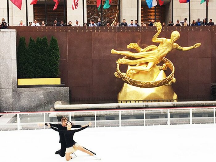アイスダンス五輪王者が平昌向けエール。「日本のスケーターは、良いお手本」<Number Web> photograph by Akiko Tamura