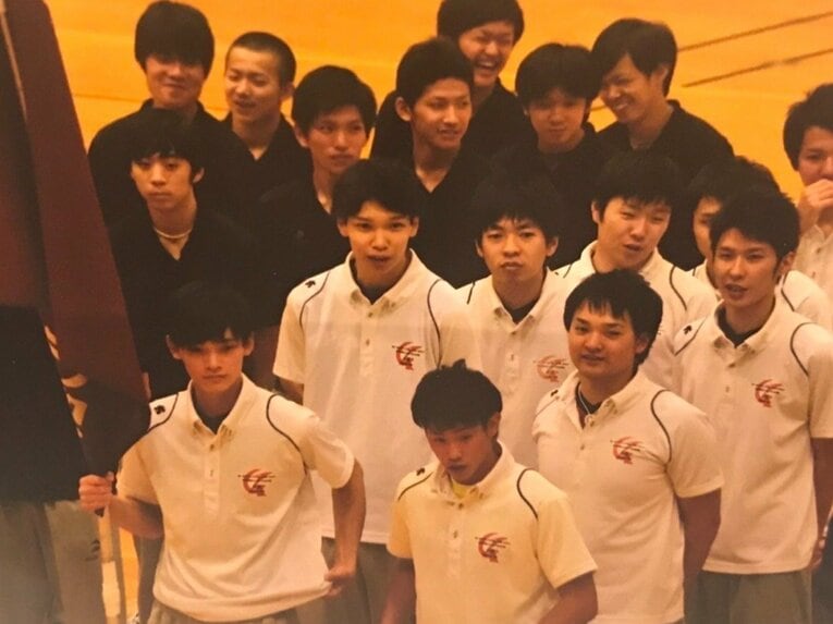 山内晶大の大学時代　（写真/本人提供）