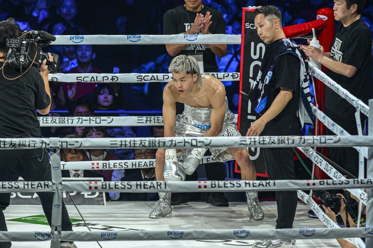 那須川天心vs.ジェーソン・モロニー。2月24日、有明アリーナ　©Takuya Sugiyama