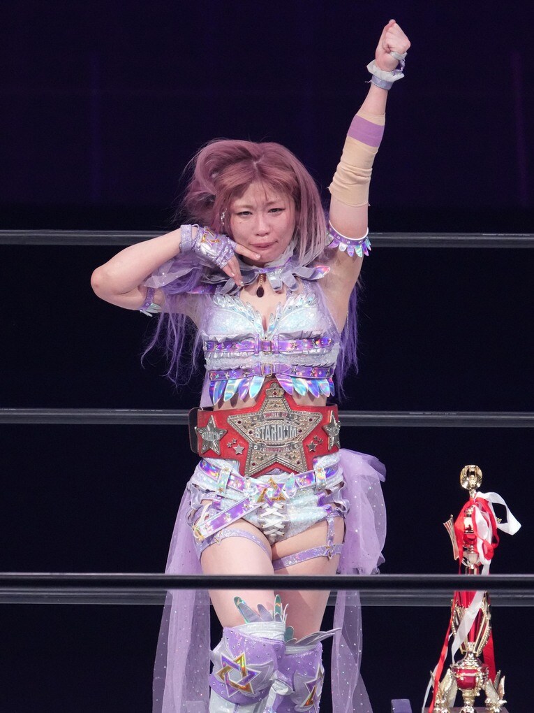 中野たむは戴冠を「奇跡」と表現した