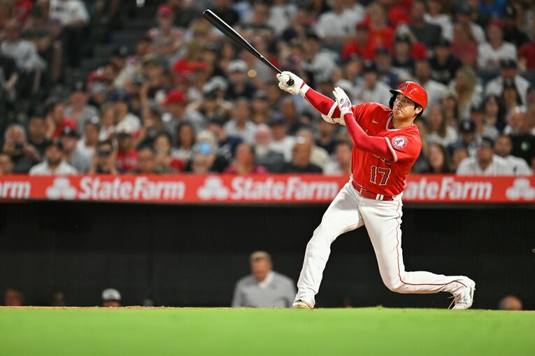 大谷が今季放った29号 ©Nanae Suzuki