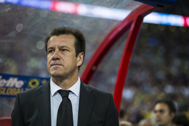 ブラジル代表監督時代のドゥンガ ©Takuya Sugiyama