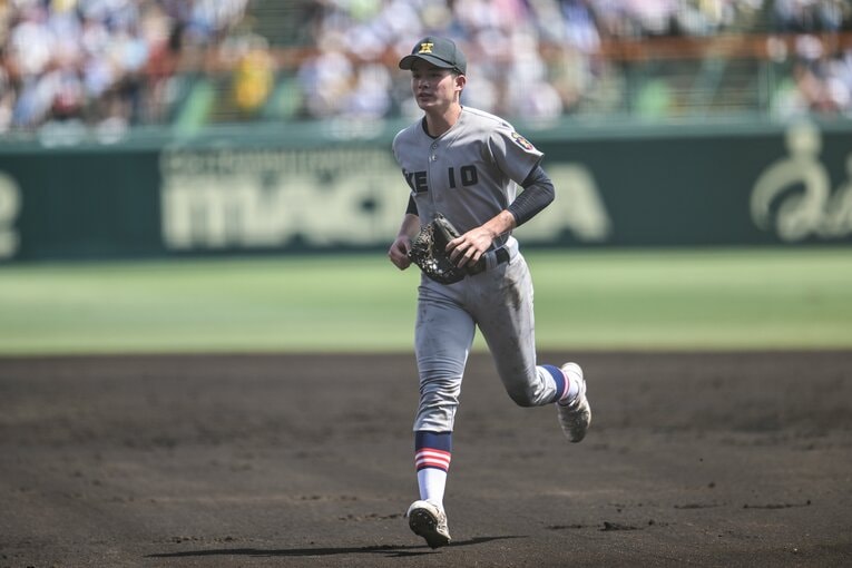 慶応のプリンス・丸田湊斗　©Nanae Suzuki