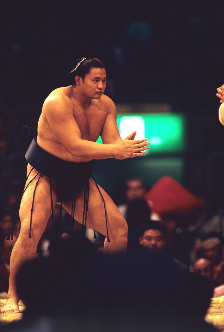 現役時代の貴乃花　©Sports Graphic Number