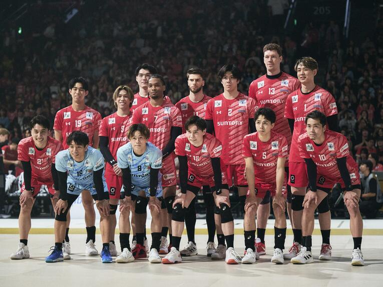 サントリーサンバーズ大阪　©︎Yuki Suenaga