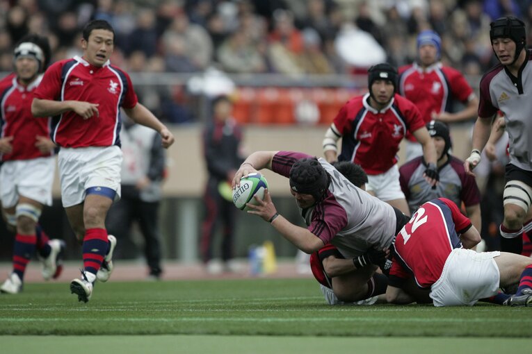 早稲田大時代の畠山健介（2008年）©︎Tamon Matsuzono