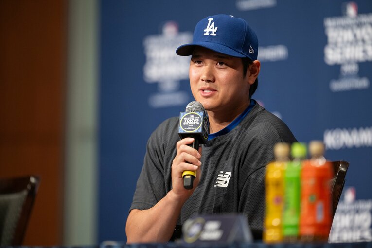 【最新フォト】MLB開幕シリーズ2025　大谷翔平らドジャース軍団は東京ドームでのびのびと調整　©︎Nanae Suzuki