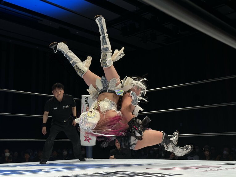 スターライト・キッドvs吏南　©Norihiro Hashimoto