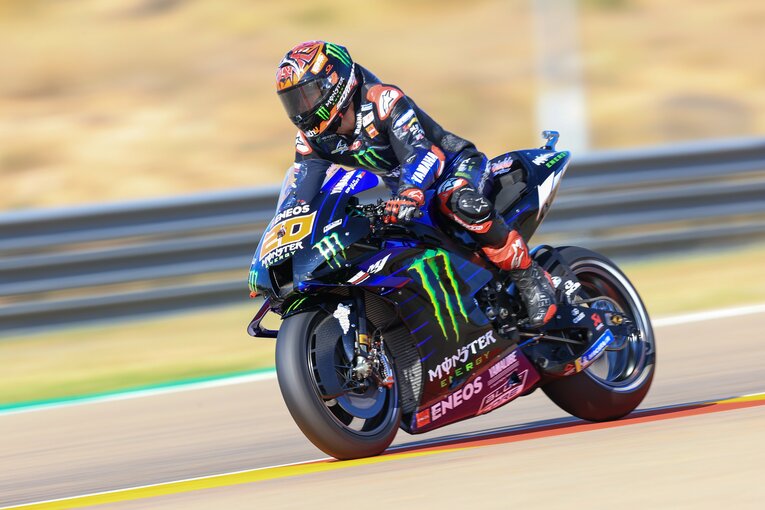 チャンピオンになった2021年のクアルタラロとヤマハの走り　©Satoshi Endo