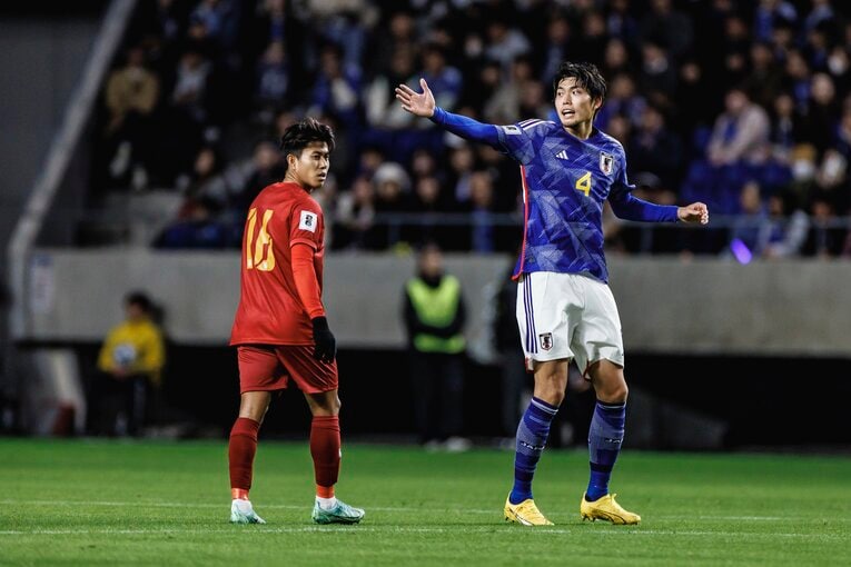 23年11月、W杯予選の町田　©Kiichi Matsumoto/JMPA