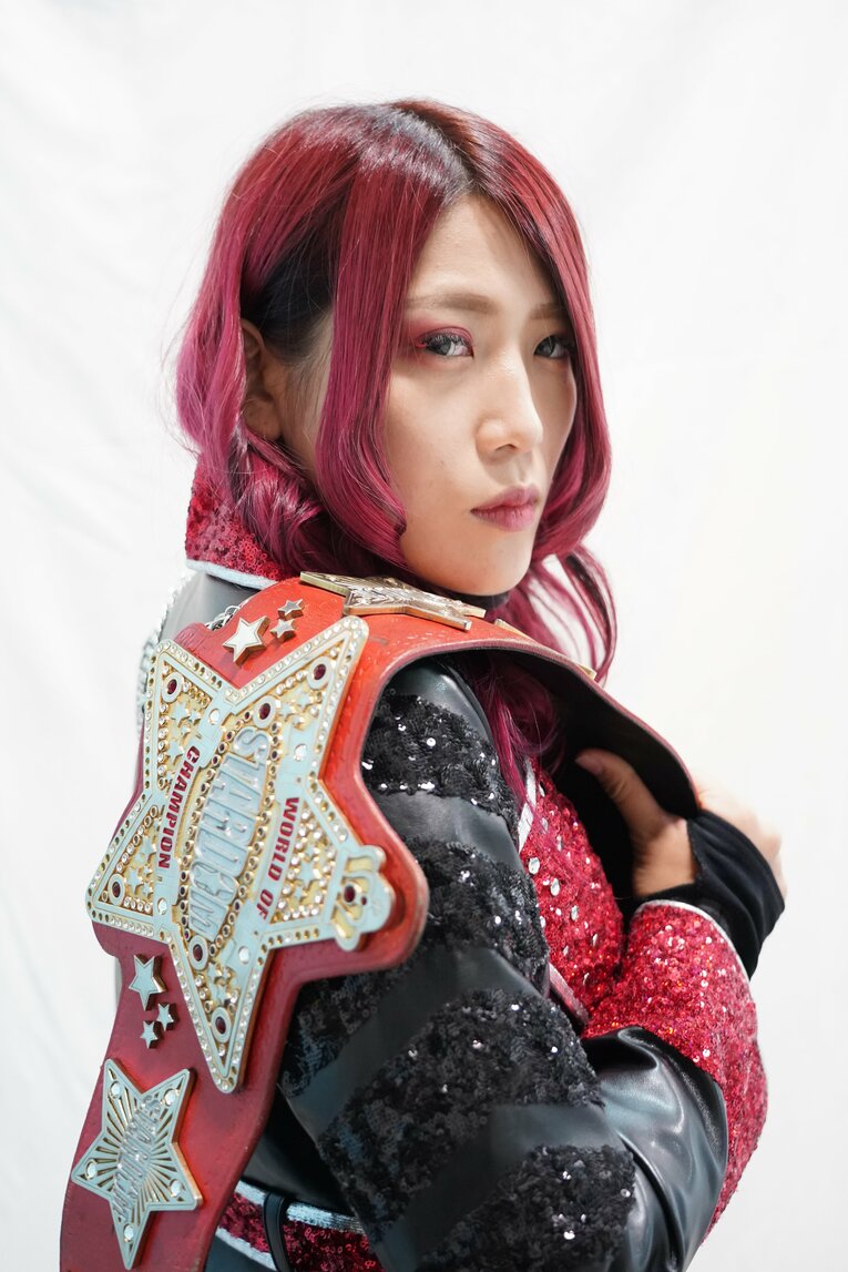 髪切りマッチを越える戦いを…“赤いベルト”の女王・林下詩美vs上谷沙弥、予言された“驚くような結末”(4)