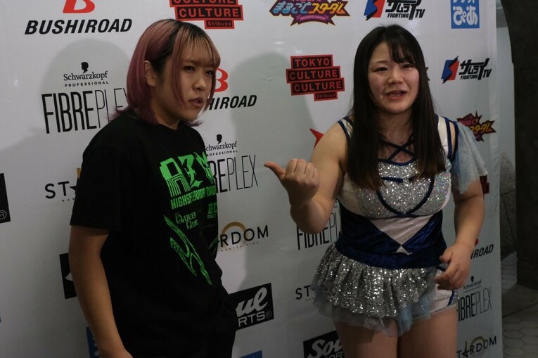 〈スターダム〉“永遠のライバル”キッドとAZMがついに激突…王座戦3wayマッチを前にAZM「同じリングにいるだけで楽しい」(34)