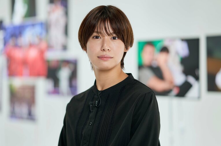 27歳にして初めて立ったパリ五輪、フェンシング女子フルーレ団体で銅メダルを獲得した宮脇花綸が自らの挫折地点について明かした ／ photograph by Yuki Suenaga