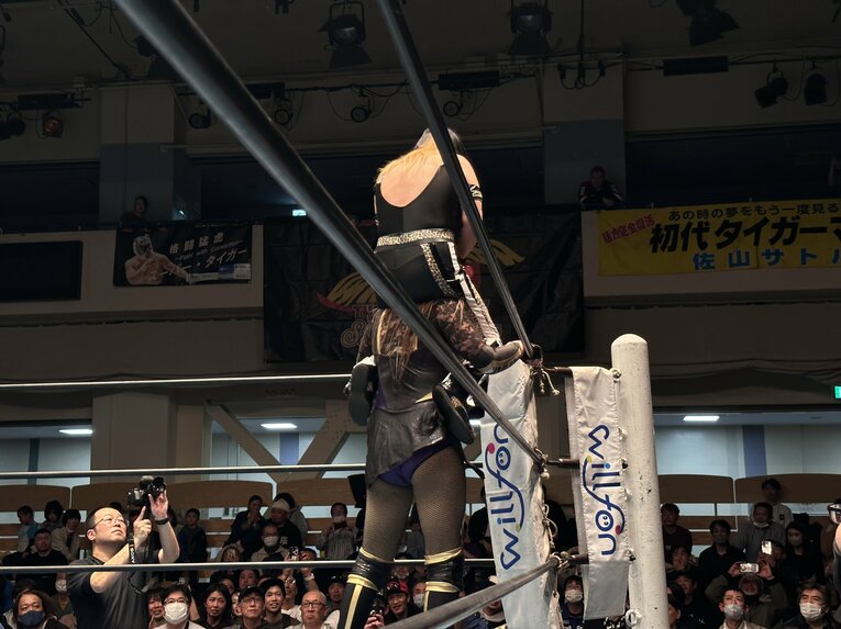 タイガー・クイーン“最後の一戦”　©Norihiro Hashimoto