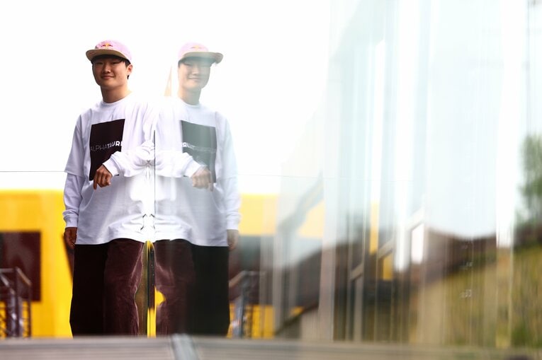 イタリアGP（イモラ）の角田裕毅　©Red Bull Content Pool