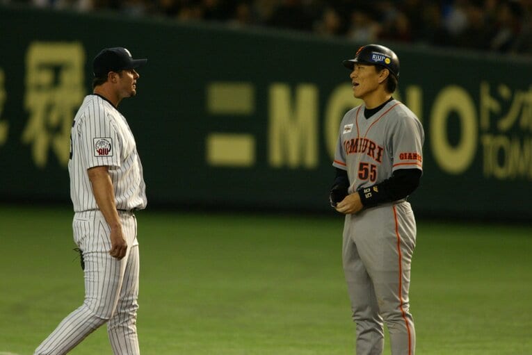 2002年の日米野球　©Kazuaki Nishiyama