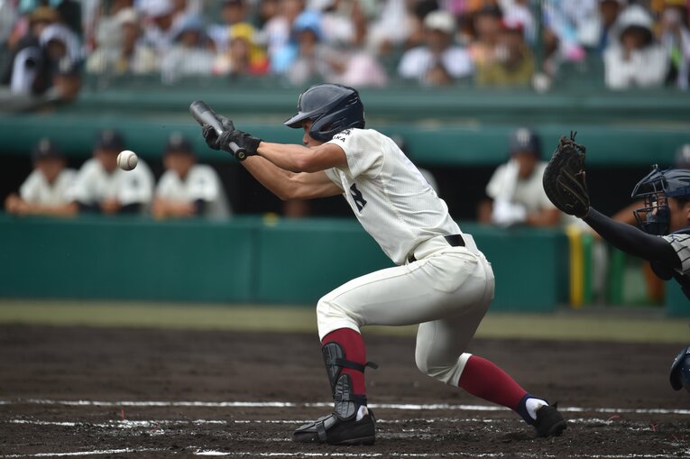2014年夏の甲子園。大阪桐蔭・正瑞優弥　©Hideki Sugiyama