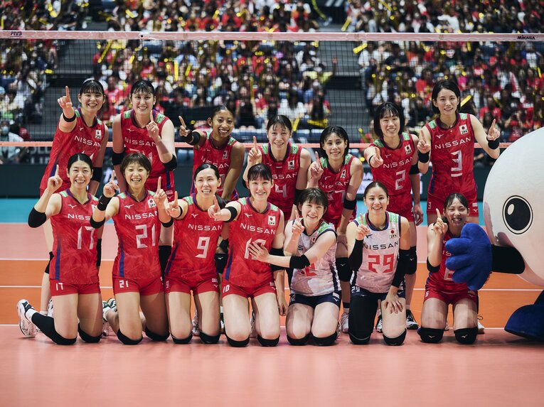 FIVBパリ五輪予選　©︎Yuki Suenaga