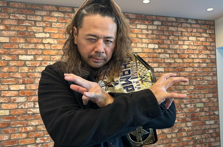 2025年元旦のNOAH日本武道館大会を前に、中邑真輔が本音を明かした ／ photograph by Gantz Horie