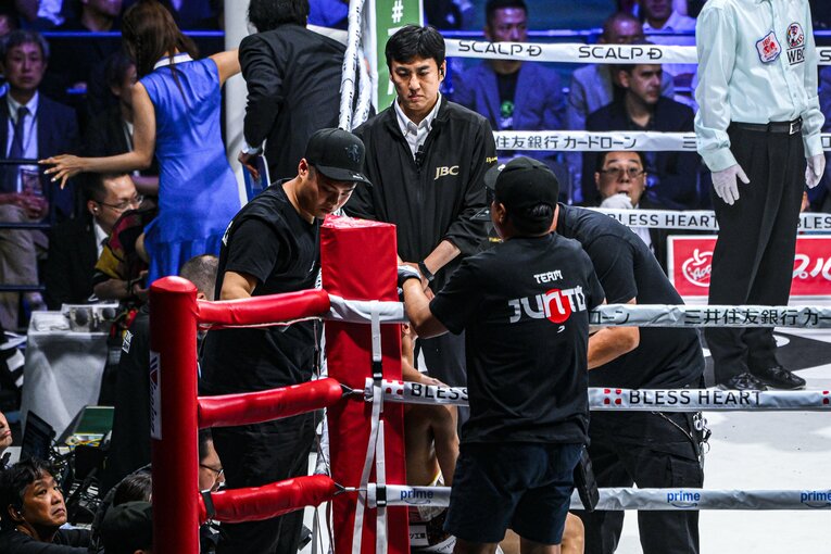 中谷潤人vs.西田凌佑（WBC・IBF世界バンタム級王座統一戦） ©Takuya Sugiyama