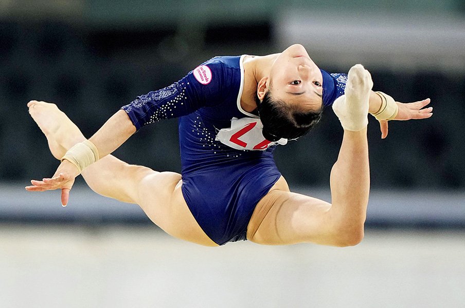 女子体操の超新星・山口幸空14歳は何がスゴいのか? パリ五輪への挑戦、強化本部長は「世界選手権の合宿にも参加してもらいたい」<Number Web> photograph by KYODO