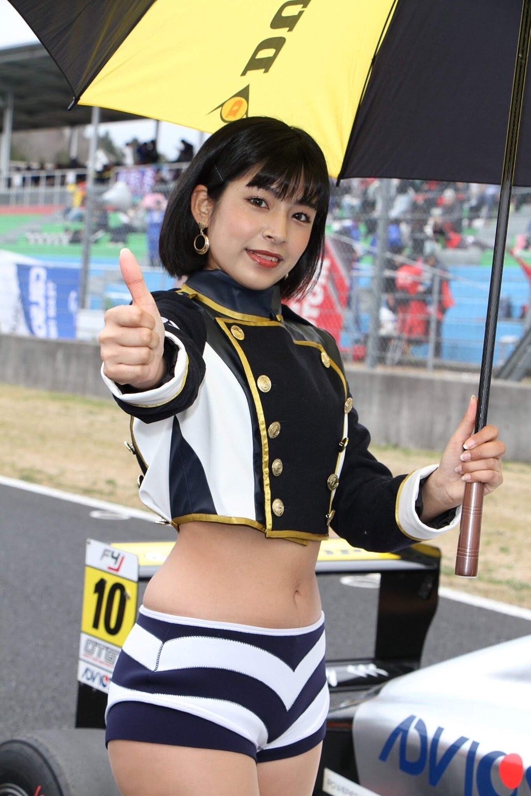 トヨタ系列のADVICS muta Racing fairiesにも所属（写真は2019シーズン）　写真は事務所提供