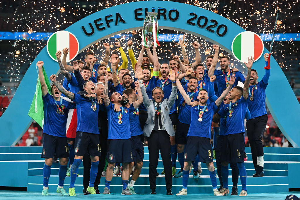 EURO2020優勝時　©Getty Images