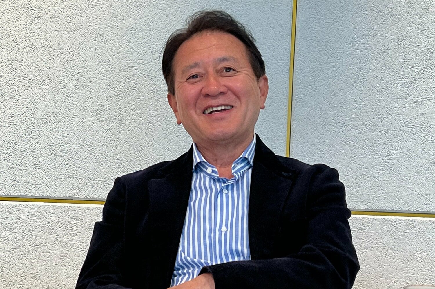 当時を振り返る瀬古　©Takeshi Shimizu