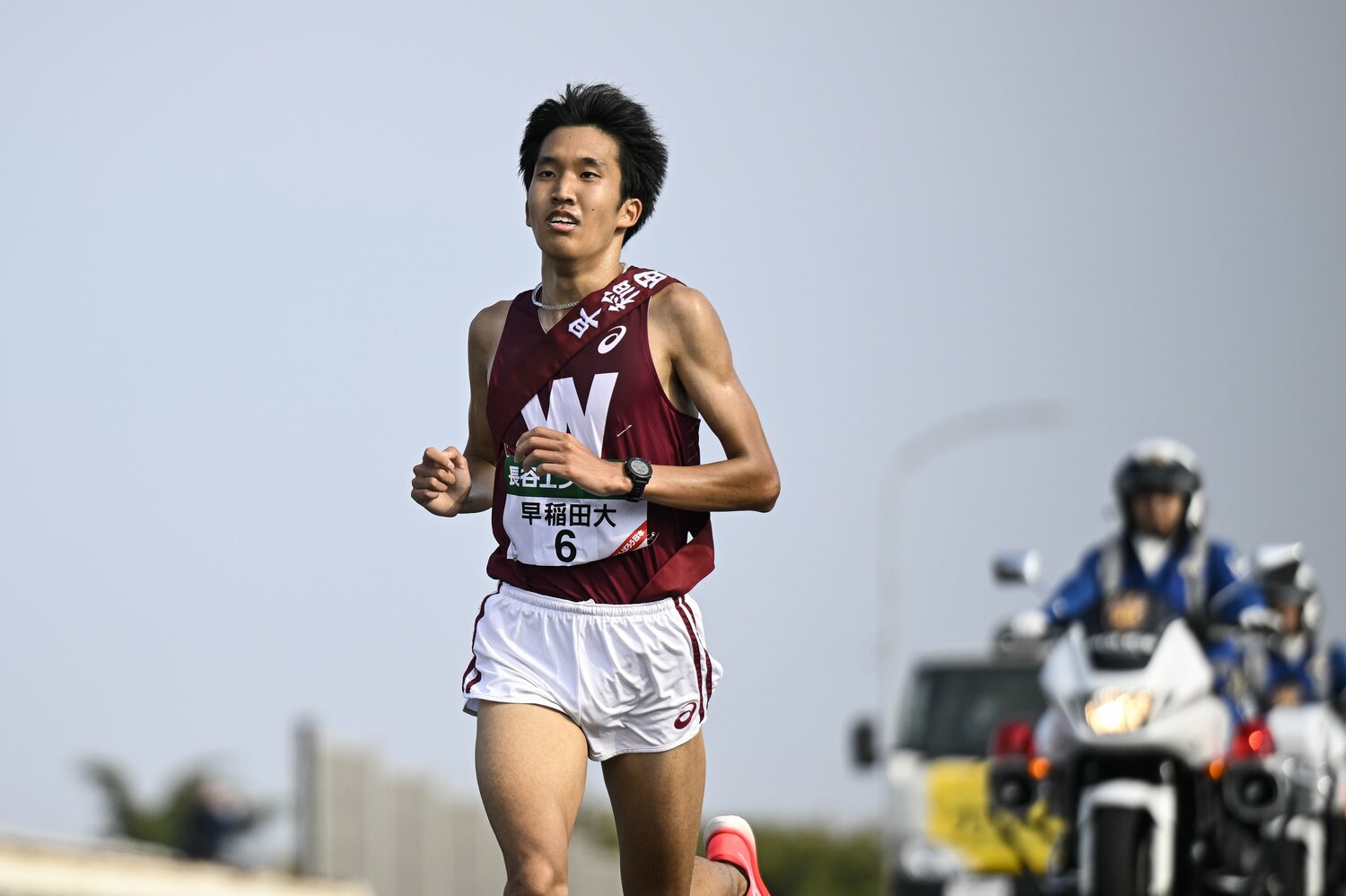 早大の石塚　©Nanae Suzuki