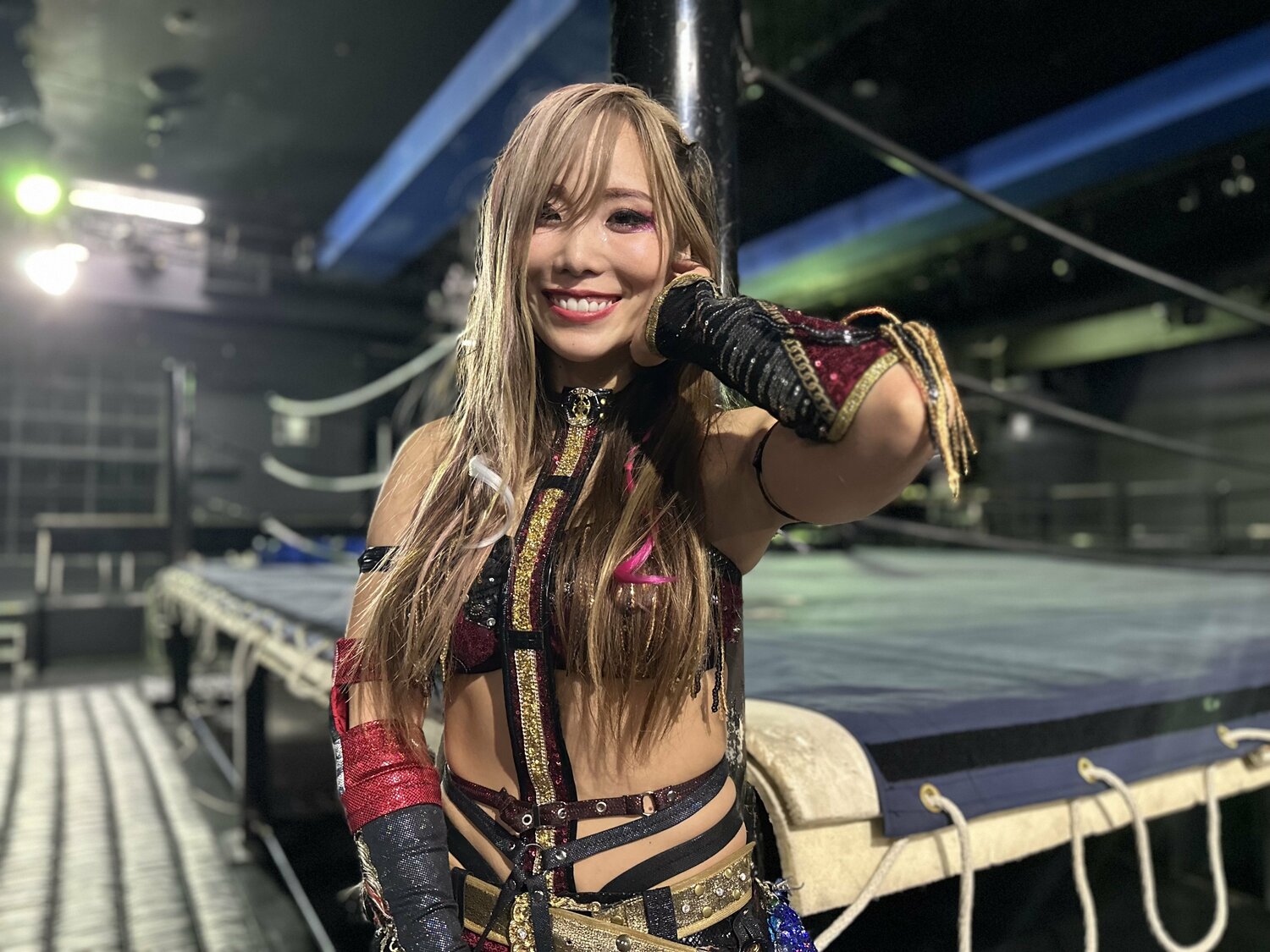 撤収後の新宿FACEにて ©Norihiro Hashimoto