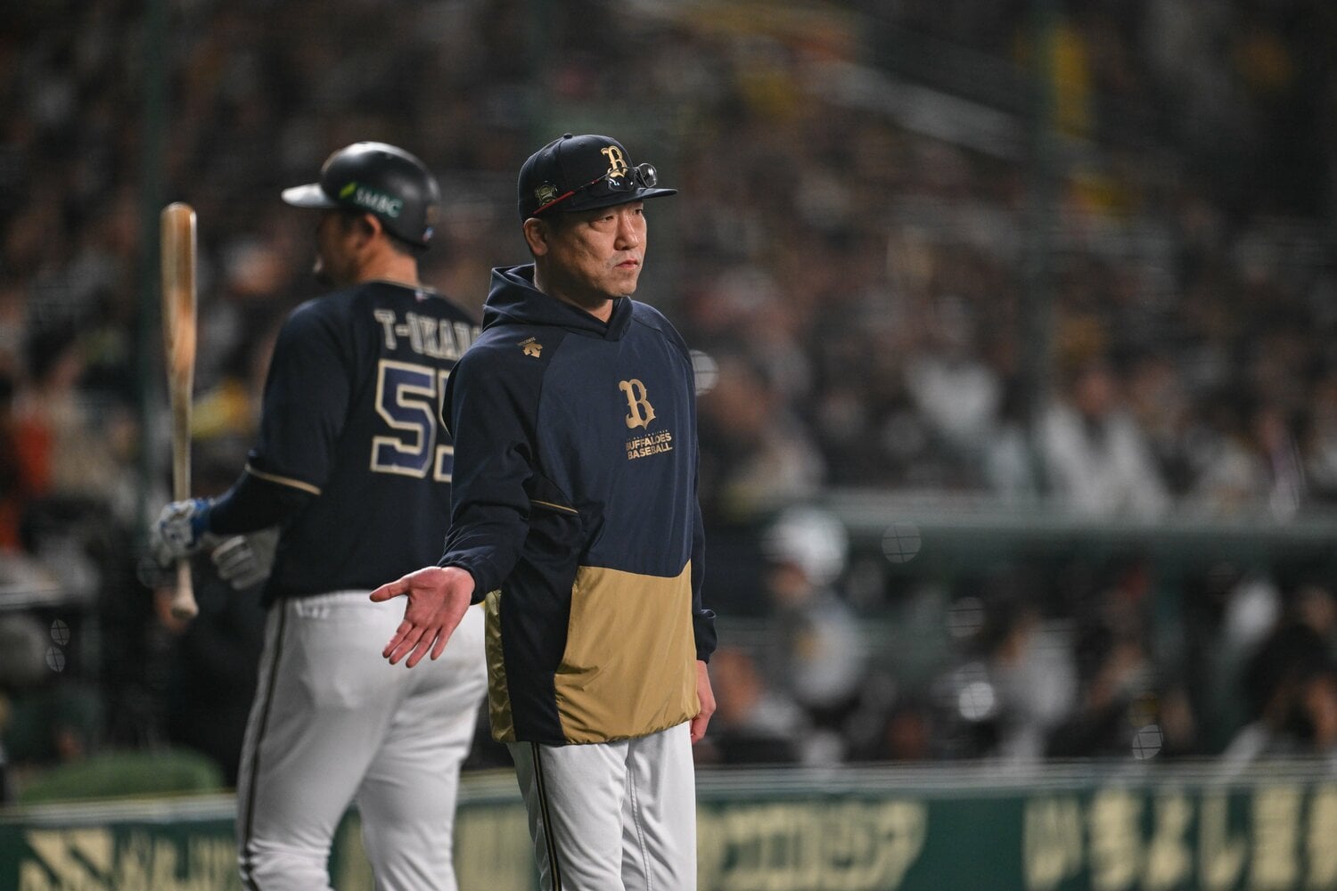 オリックスの3連覇を率いた中嶋聡監督　©Nanae Suzuki