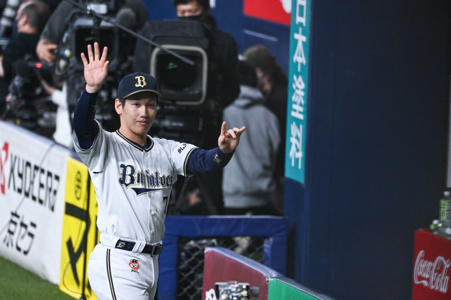 吉田正尚が去った穴は誰が埋めるかが焦点だったが……　©Nanae Suzuki