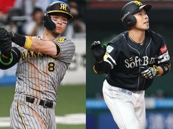 大谷翔平だけじゃない！ 佐藤輝明、近藤健介、ソフトバンクは球団ごと…NPB選手も“続々参加→覚醒”ドライブラインの日本上陸は甲子園も変える？＜Number Web＞ photograph by (L)Nanae Suzuki、(R)JIJI PRESS