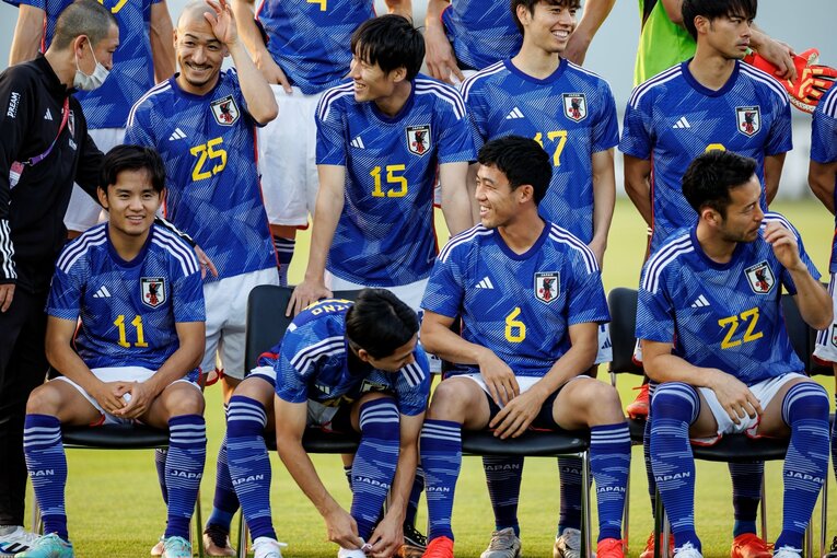 カタールW杯の久保　©Kiichi Matsumoto/JMPA