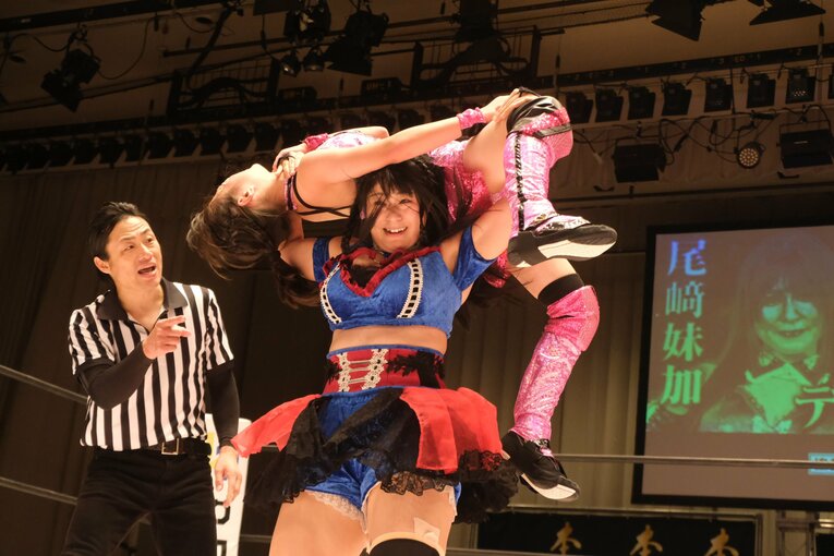 ディアナの“小学生レスラー”NENE　©Norihiro Hashimoto