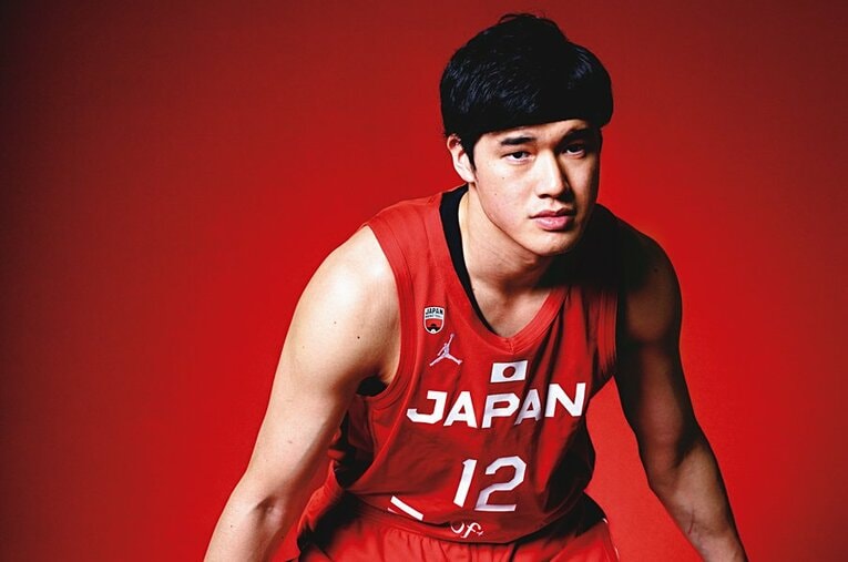 バスケットW杯開幕前にNumberのインタビューに応じた渡邊雄太。代表引退宣言の真意や八村塁への思いなどを語ってくれた ／ photograph by Kiichi Matsumoto
