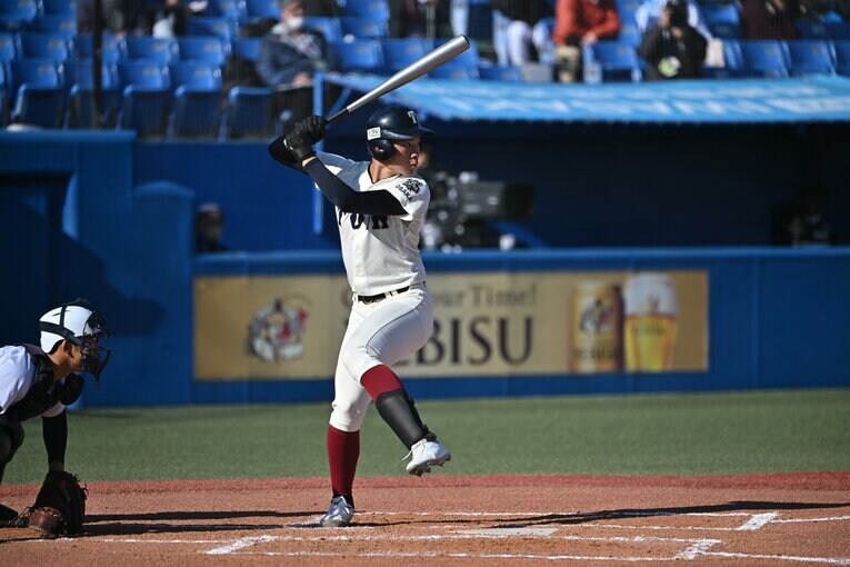 ファースト・佐藤夢樹（2年）　©Hideki Sugiyama