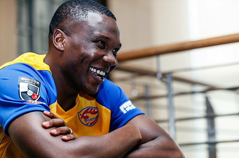 インタビューしたのは1年前のキックオフカンファレンス。リーグが中断したことや本人のケガが重なったために掲載を見送ってきたが、今季も仙台でプレーすることが発表されたことで“待ちに待った”掲載となった ／ photograph by Kiichi Matsumoto