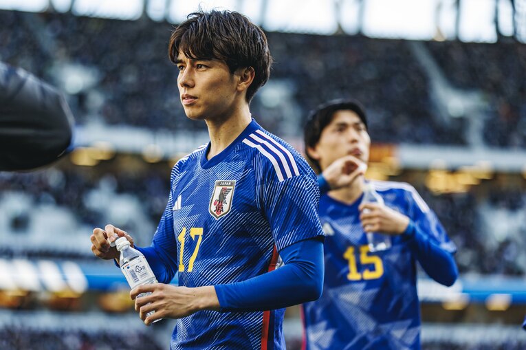 アジアカップの招集メンバーから漏れた田中碧　©Kiichi Matsumoto