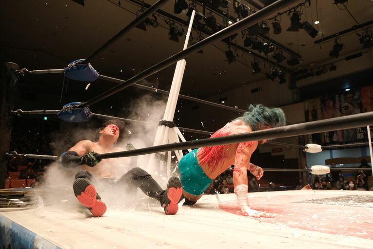 大日本・新エースの“覚悟” ドリュー・パーカーのデスマッチ愛「痛いけど頑張る、まだやれる…」野村卓矢は「ストロングBJが最強だ」(20)