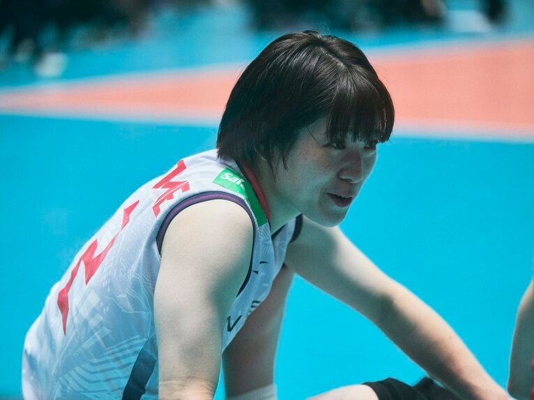 福留慧美／FIVBパリ五輪予選　©︎Yuki Suenaga