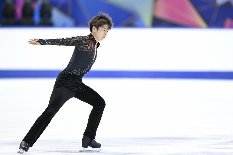 佐藤駿／NHK杯FSの演技　©️Asami Enomoto