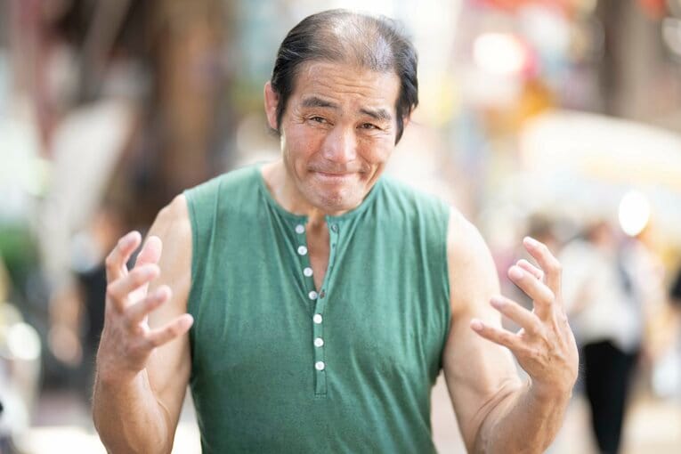 引退から5年、現在は愛知県で生活する中西学さん。体重は現役時代から30キロ落ちた