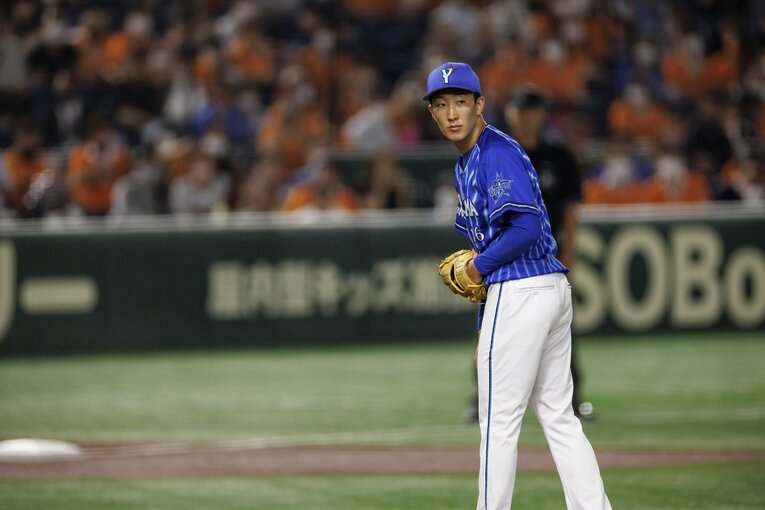 6月21日、巨人戦に先発した大貫　©Kiichi Matsumoto