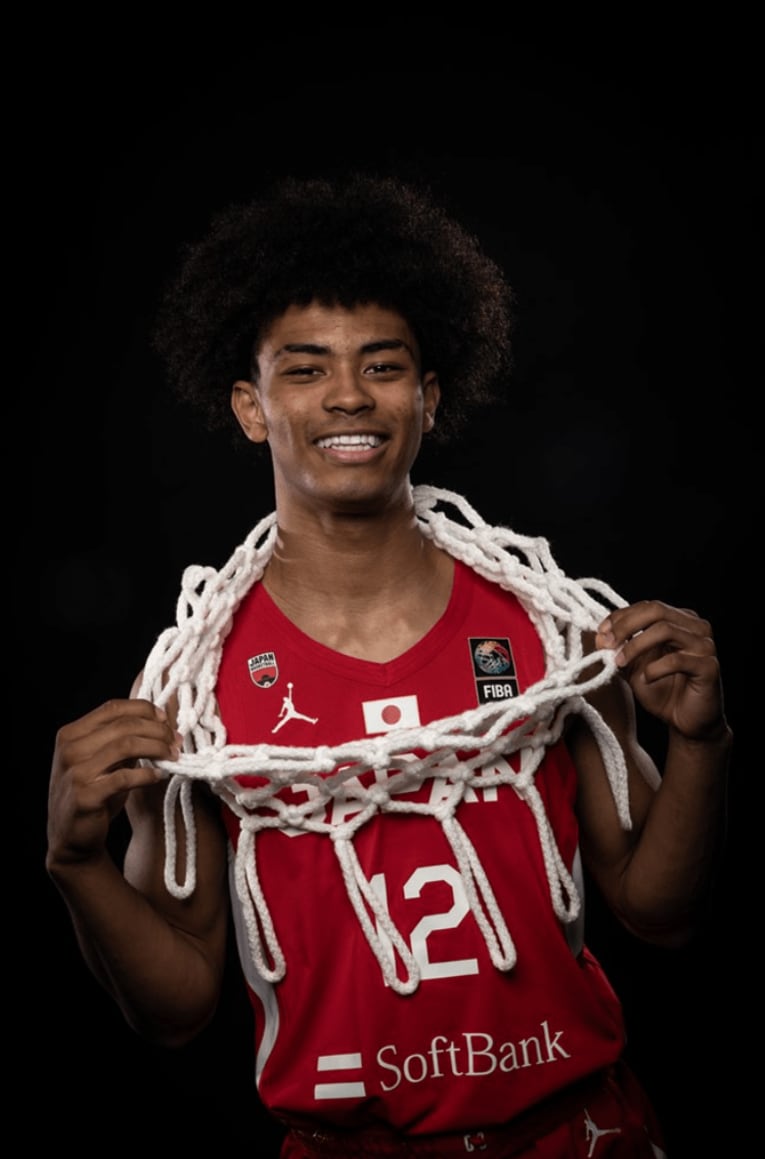 ロロ・ルドルフ／U19日本代表　©︎FIBA