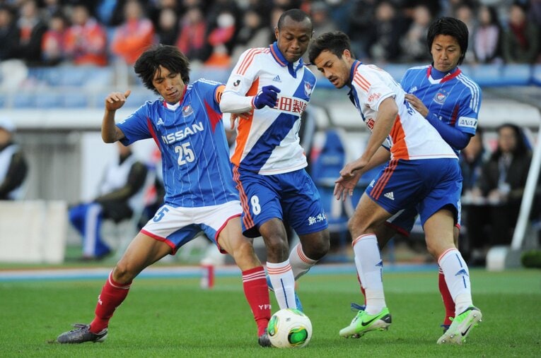 アルビレックス新潟を皮切りにJ各クラブで活躍したレオ・シルバ。今は何をしているのだろうか ／ photograph by Masashi Hara/Getty Images