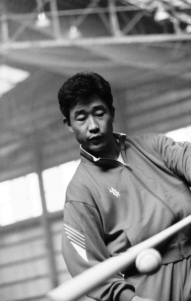 現役時代の辻発彦（1992年）　©BUNGEISHUNJU