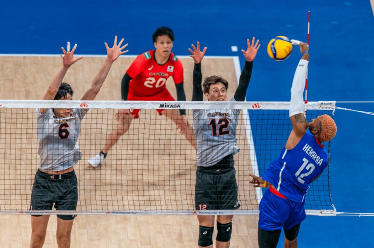 2023年ネーションズリーグ（フランス大会）©︎FIVB